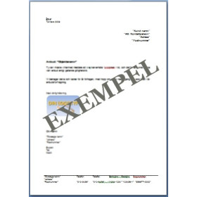 Tacka nej till ett anbud Ventilation Tacka nej till ett anbud