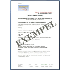 Offert Löpandearbeten Bygg offert löpandearbeten