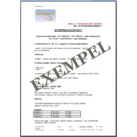 Kontrakt Generalentreprenad Bygg Kontrakt Generalentreprenad