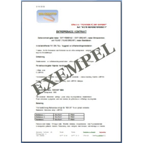 Kontrakt Totalentreprenad Bygg Kontrakt Totalentreprenad