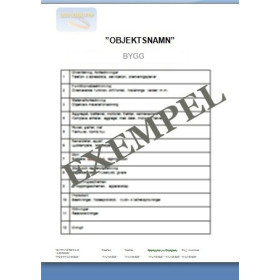 INDEX till Pärm Bygg index