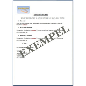 Referensobjekt Bygg Referens objekt