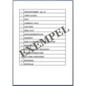 Pärmregister Anbudspärm VVS Pärmregister Anbudspärm VVS