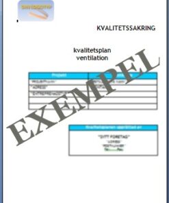Komplett paket Miljö & Kvalitet