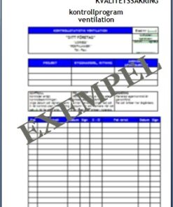 Komplett paket Miljö & Kvalitet