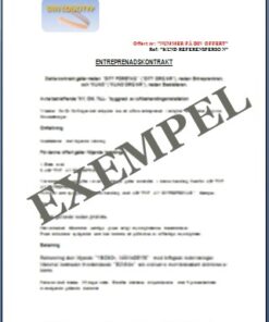Komplett paket Avtal