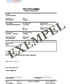 Komplett paket UE & Beställare