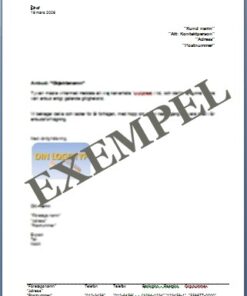 Komplett paket UE & Beställare