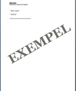 Personligt CV VVS