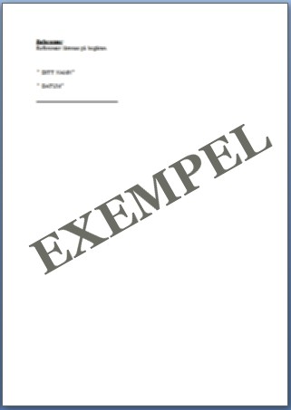Personligt CV VVS