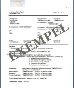 Projektmallar Ventilation